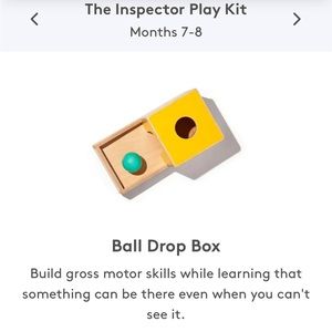 Lovevery Ball Drop Box